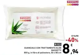 Spazio Conad Guanciale con trattamento aloe BASSETTI offerta