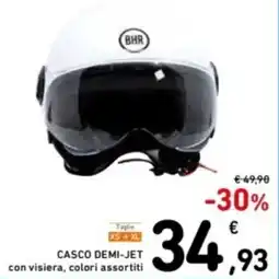 Spazio Conad Casco demi-jet BHR offerta