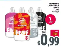 Franzy's Franzy's lavatrice fluff offerta