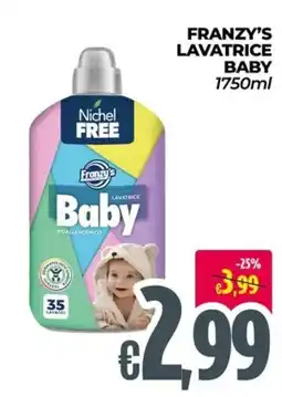 Franzy's FRANZY'S lavatrice baby offerta