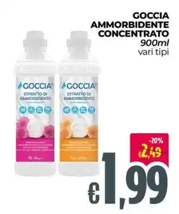 Franzy's Goccia ammorbidente concentrato offerta