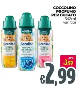 Franzy's Coccolino profumo per bucato offerta