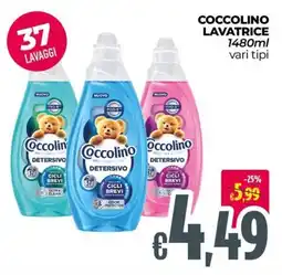 Franzy's Coccolino lavatrice offerta