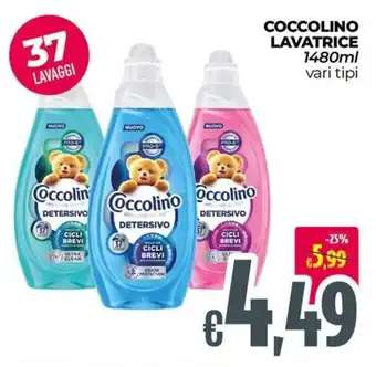 Franzy's Coccolino lavatrice offerta