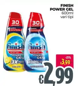 Franzy's Finish power gel offerta
