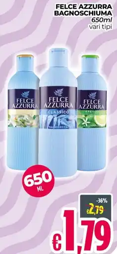 Franzy's Felce azzurra bagnoschiuma offerta