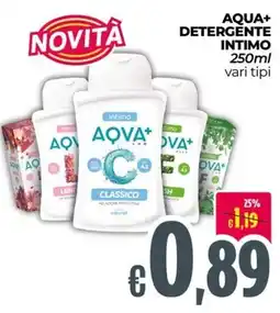 Franzy's Aqua+ detergente intimo offerta