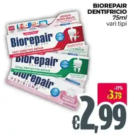 Franzy's Biorepair dentifricio vari tipi offerta
