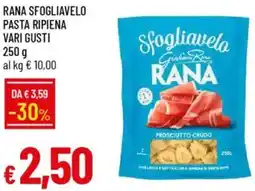 IperFamila Rana sfogliavelo pasta ripiena vari gusti offerta