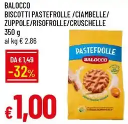 IperFamila Balocco biscotti pastefrolle/ciambelle/ zuppole/risofrolle/cruschelle offerta