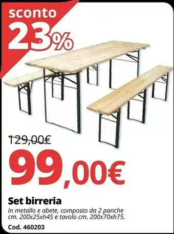 Brico Io Set birreria offerta