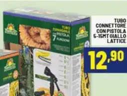 Risparmio Casa Tubo connettore con pistola giallo lattice offerta