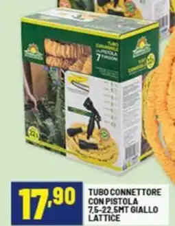 Risparmio Casa Tubo connettore con pistola giallo lattice offerta