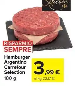 Carrefour Express Hamburger Argentino Carrefour Selection offerta
