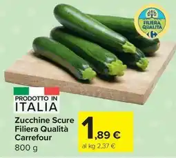Carrefour Express Zucchine Scure Filiera Qualità Carrefour offerta