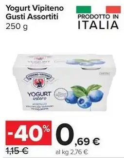 Carrefour Express Yogurt Vipiteno Gusti Assortiti offerta