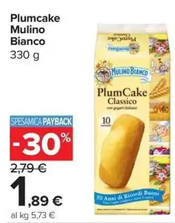Carrefour Express Plumcake Mulino Bianco offerta