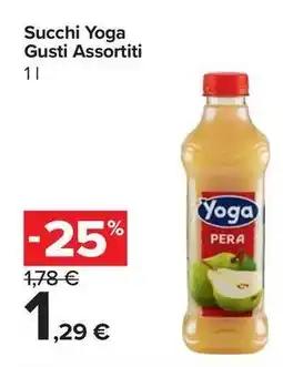 Carrefour Express Succhi Yoga Gusti Assortiti offerta