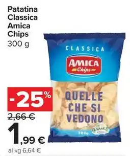 Carrefour Express Patatina Classica Amica Chips offerta