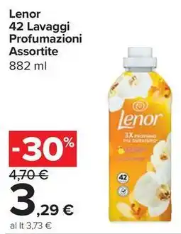 Carrefour Express Lenor 42 Lavaggi Profumazioni Assortite offerta