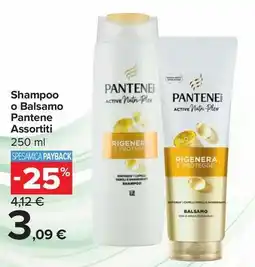 Carrefour Express Shampoo o Balsamo Pantene Assortiti offerta