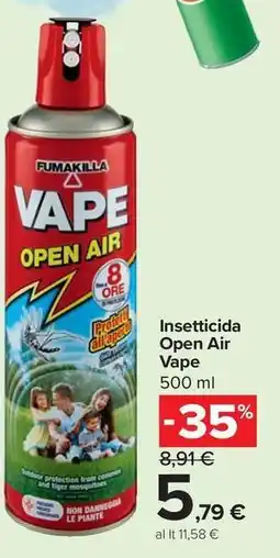 Carrefour Express Insetticida Open Air Vape offerta