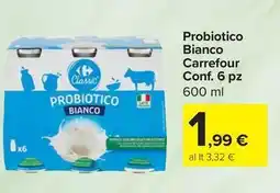 Carrefour Express Probiotico Bianco Carrefour offerta