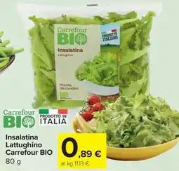 Carrefour Express Insalatina Lattughino Carrefour BIO offerta