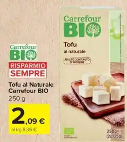 Carrefour Express Tofu al Naturale Carrefour BIO offerta