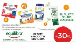 Coop Su tutti i prodotti EQUILIBRA offerta