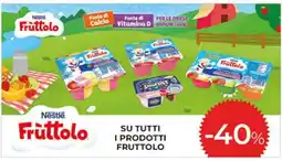 Coop Su tutti i prodotti FRUTTOLO offerta