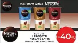 Coop Su tutti i prodotti NESCAFÈ LATTE offerta