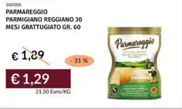 Prezzemolo e Vitale Parmareggio parmigiano reggiano 30 mesi grattugiato offerta