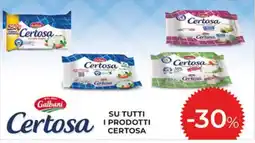 Coop Su tutti i prodotti CERTOSA offerta