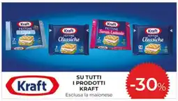 Coop Su tutti i prodotti KRAFT offerta