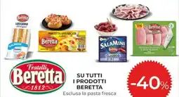 Coop Su tutti i prodotti BERETTA offerta