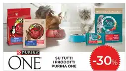 Coop Su tutti i prodotti PURINA ONE offerta