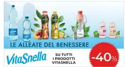 Coop Su tutti i prodotti VITASNELLA offerta