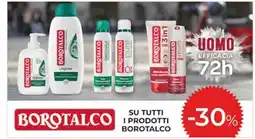 Coop Su tutti i prodotti BOROTALCO offerta