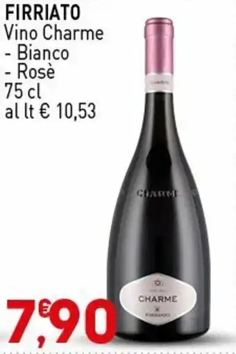 Marotta Firriato Vino Charme 75cl offerta