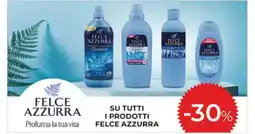 Coop Su tutti i prodotti FELCE AZZURRA offerta