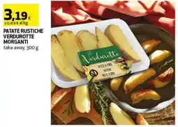 Coop Patate rustiche verdurotte morganti take away offerta