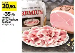 Coop Prosciutto cotto premium GARDANI offerta
