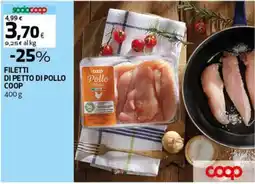 Coop Filetti di petto di pollo coop offerta