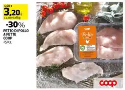Coop Petto di pollo a fette coop offerta