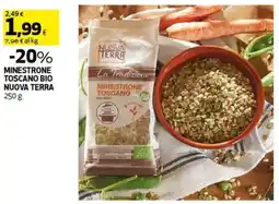 Coop Minestrone toscano bio nuova terra offerta