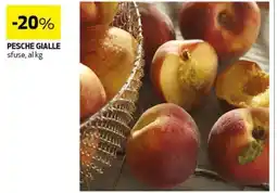Coop Pesche gialle sfuse, al kg offerta