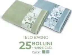 Coop Telo bagno 25 bollini offerta