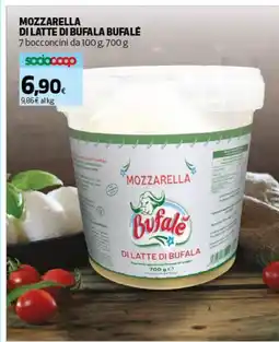 Coop Mozzarella di latte di bufala BUFALÉ offerta