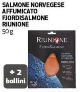 Coop Salmone norvegese affumicato fjordisalmone RIUNIONE offerta